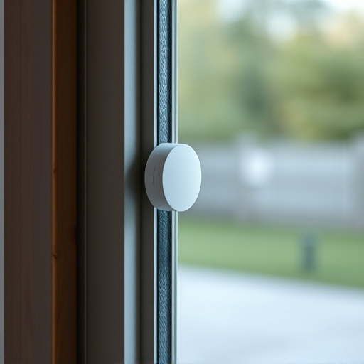 glass break sensor on sliding door