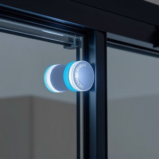 glass break sensor on sliding door