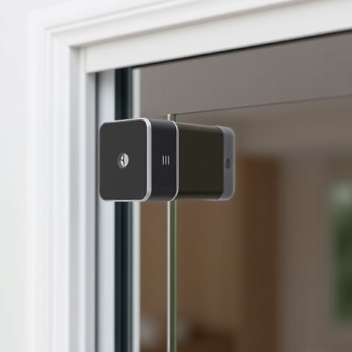 glass break sensor on sliding door