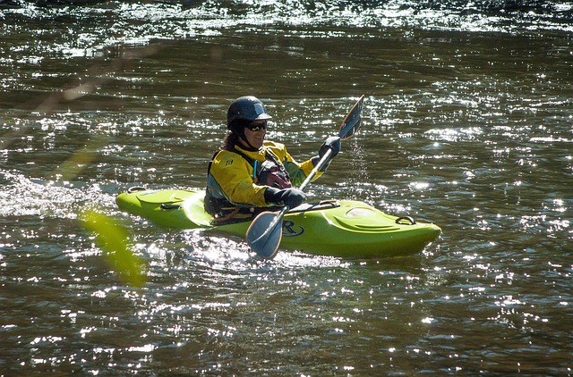 kayaking
