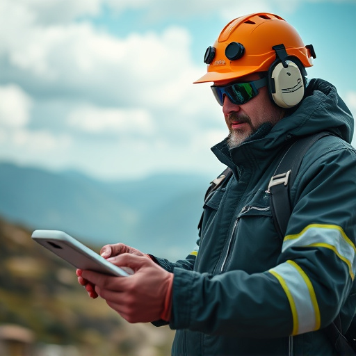man checking legal travel restrictions for safety gear