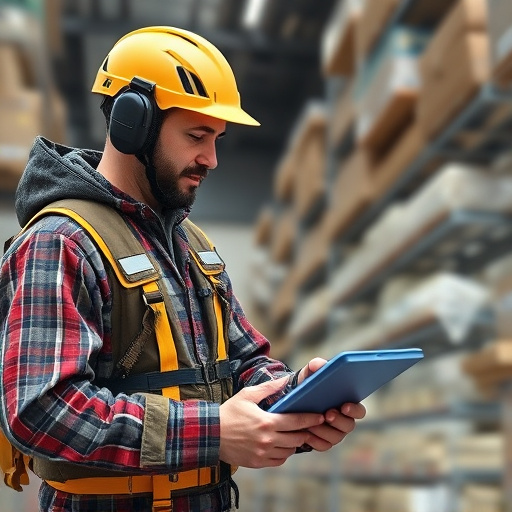 man checking legal travel restrictions for safety gear