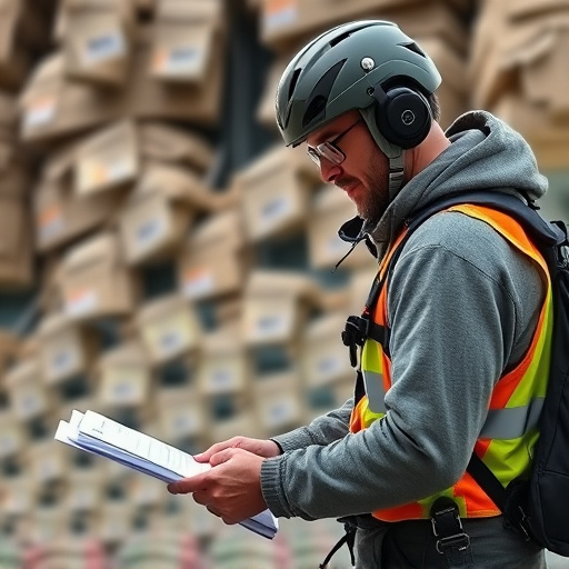 man checking legal travel restrictions for safety gear