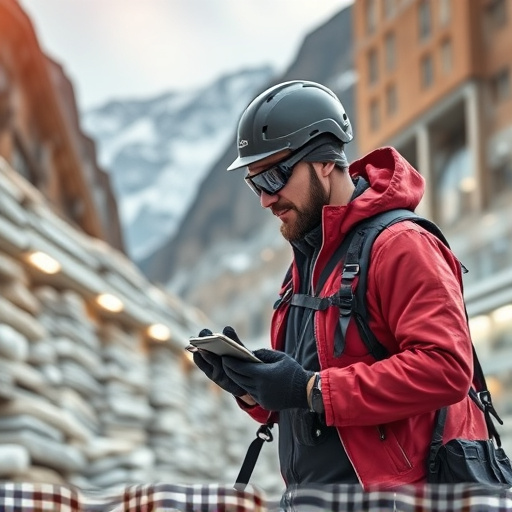 man checking legal travel restrictions for safety gear