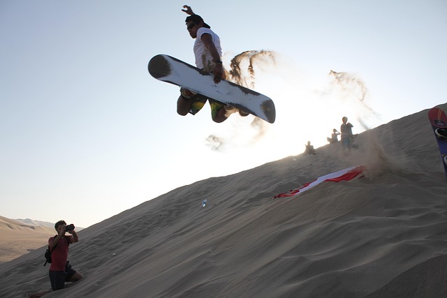 sandboarding