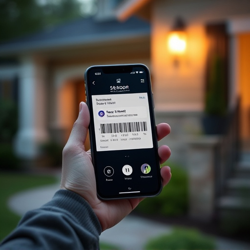 sensor alert notification on homeowner’s phone