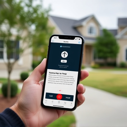 sensor alert notification on homeowner’s phone