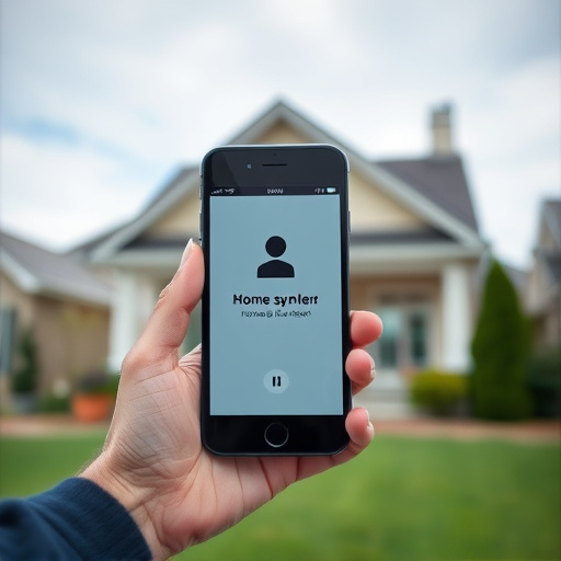 sensor alert notification on homeowner’s phone