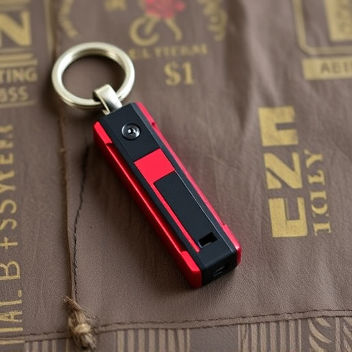 traveler testing mini pepper spray keychain