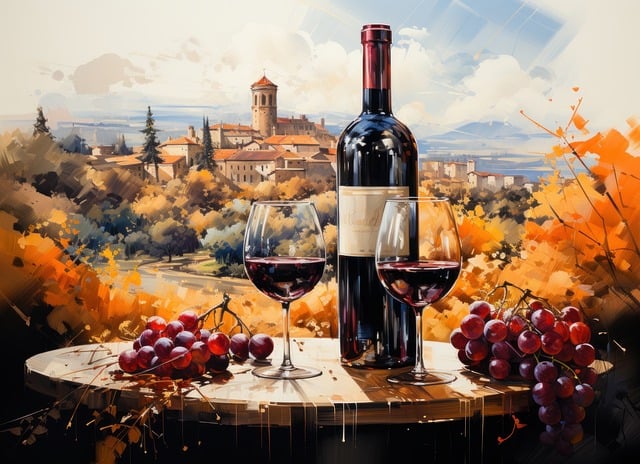 wine