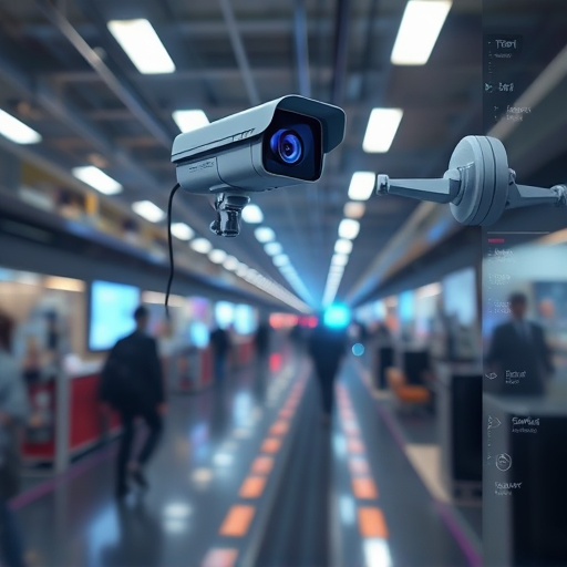 ai security camera scanning for movement