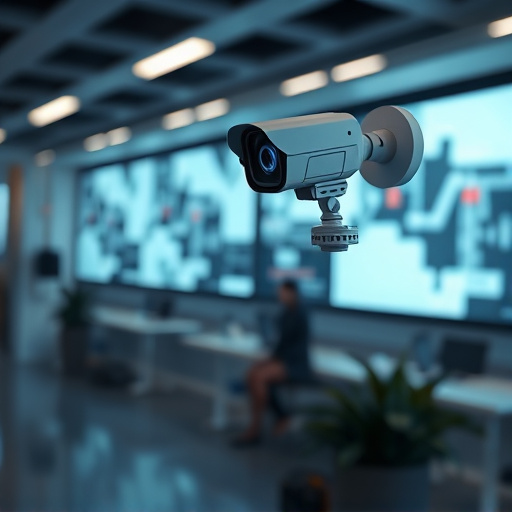 ai security camera scanning for movement