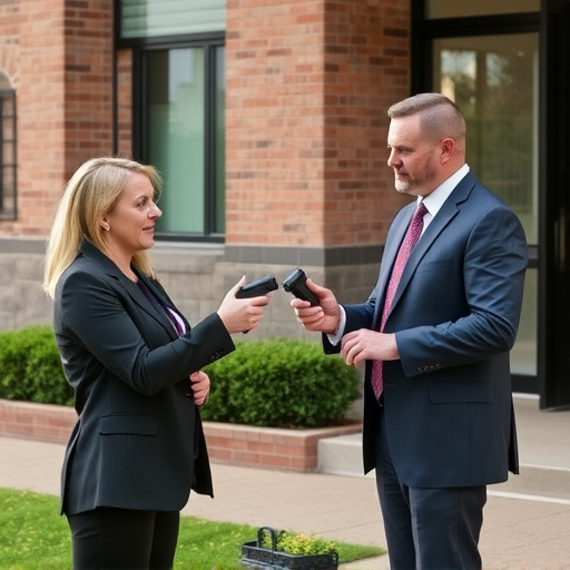 attorney advising client on pepper spray laws