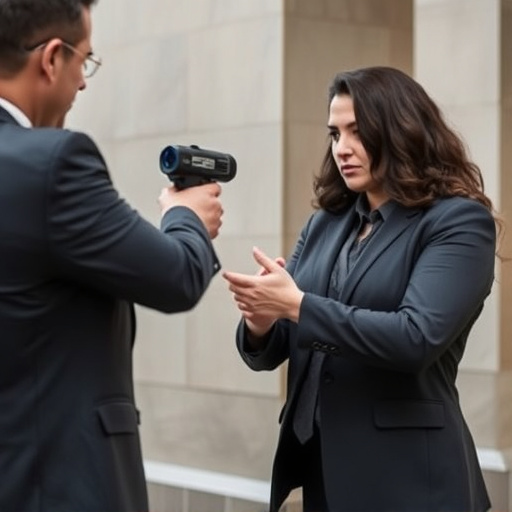 attorney advising client on pepper spray laws