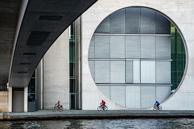 biking