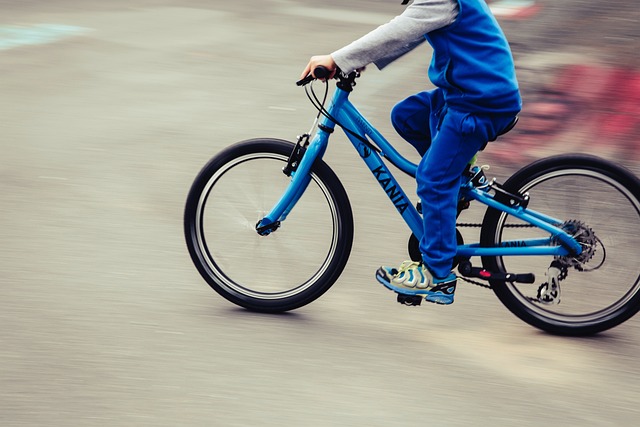 biking