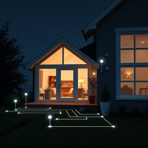 connected smart home with multiple sensors