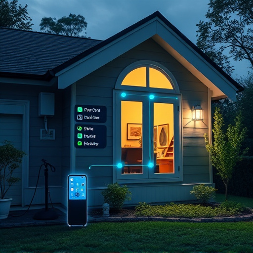 connected smart home with multiple sensors