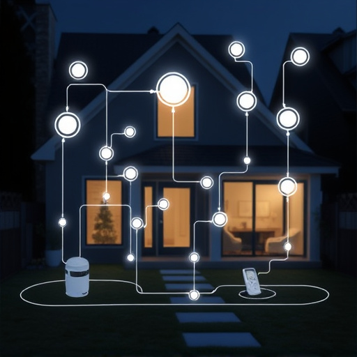 connected smart home with multiple sensors