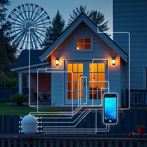 connected smart home with multiple sensors