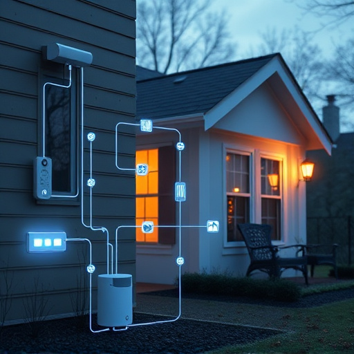connected smart home with multiple sensors