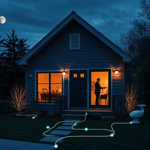 connected smart home with multiple sensors