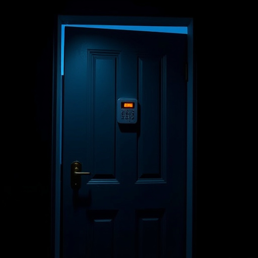 discreet door alarm placed in hostel doorframe