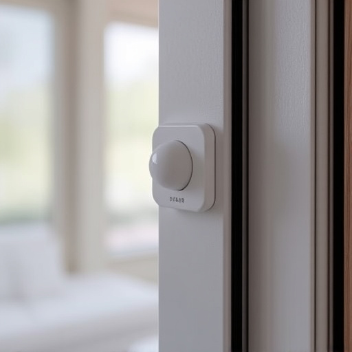 glass break sensor on sliding door
