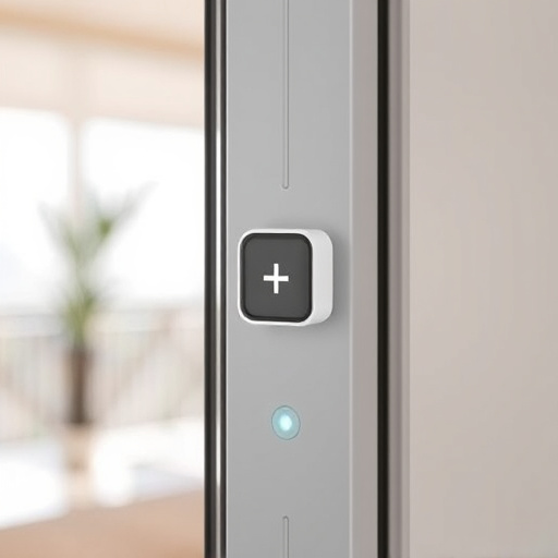 glass break sensor on sliding door