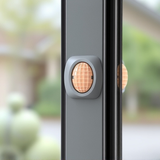 glass break sensor on sliding door