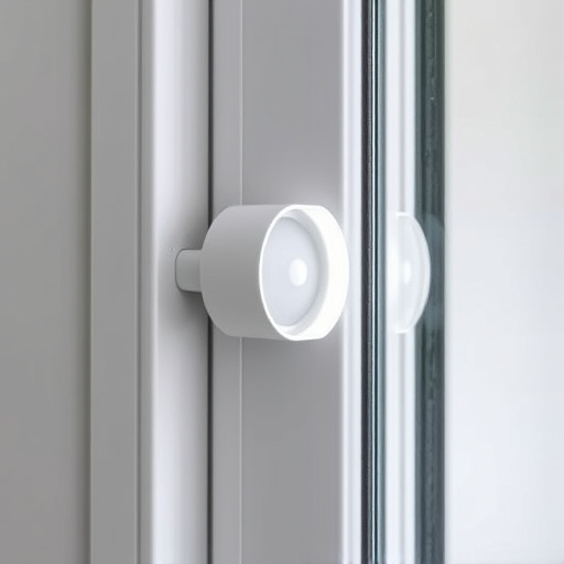 glass break sensor on sliding door