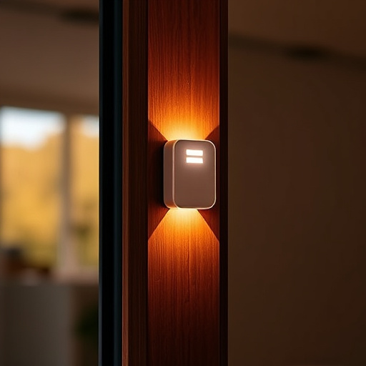 glass break sensor on sliding door