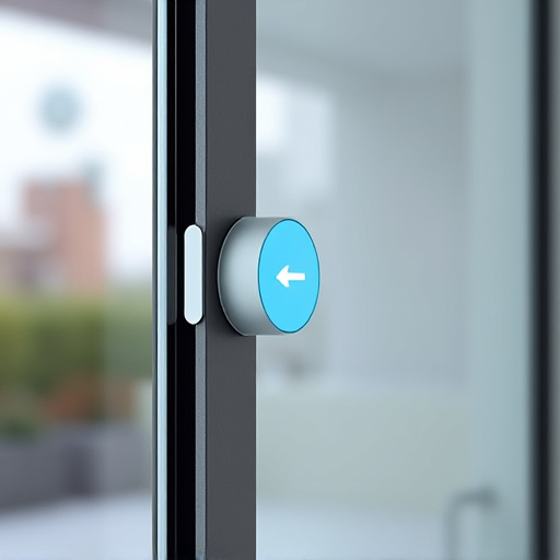 glass break sensor on sliding door