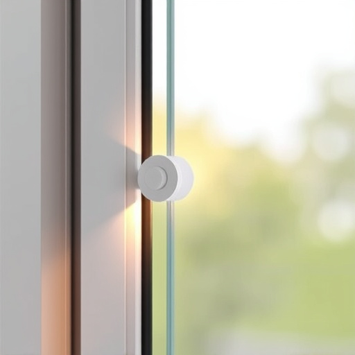 glass break sensor on sliding door