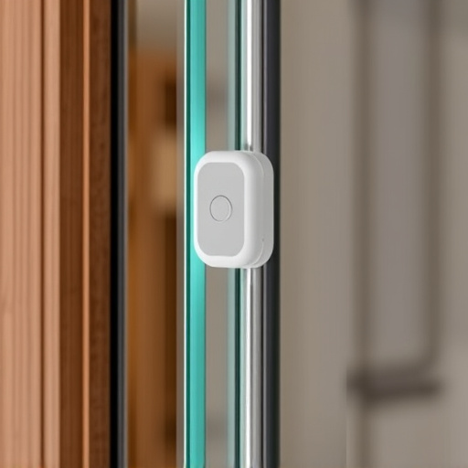 glass break sensor on sliding door