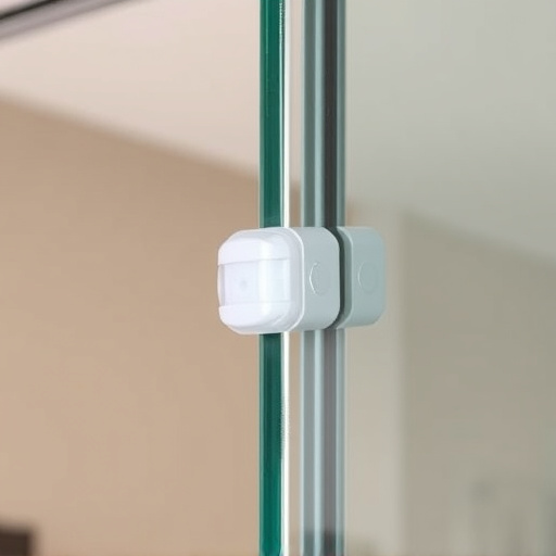 glass break sensor on sliding door