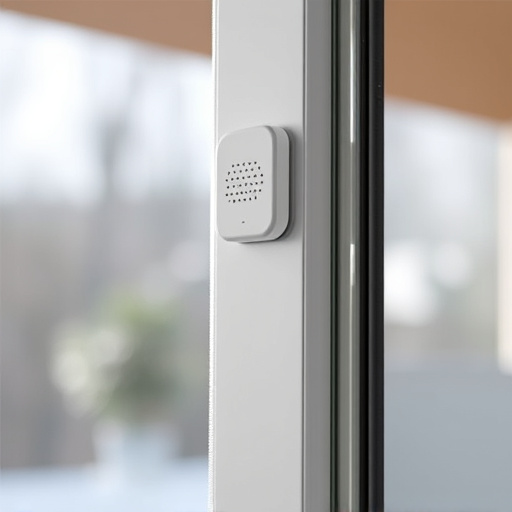 glass break sensor on sliding door