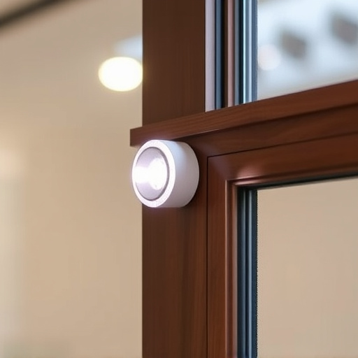 glass break sensor on sliding door
