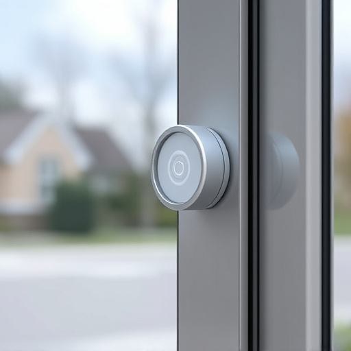 glass break sensor on sliding door