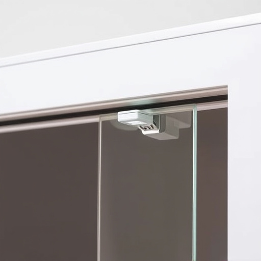 glass break sensor on sliding door