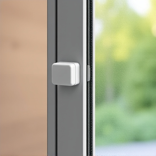 glass break sensor on sliding door