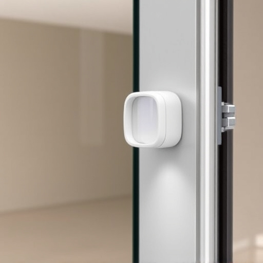 glass break sensor on sliding door