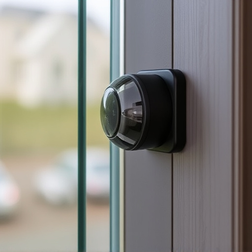 glass break sensor on sliding door