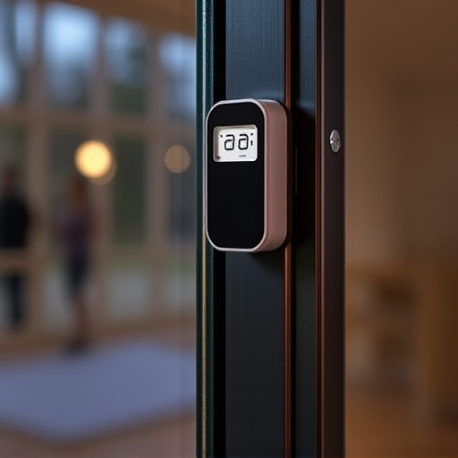 glass break sensor on sliding door