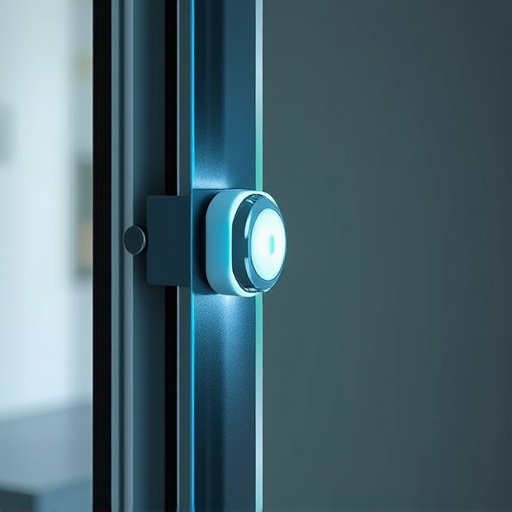 glass break sensor on sliding door