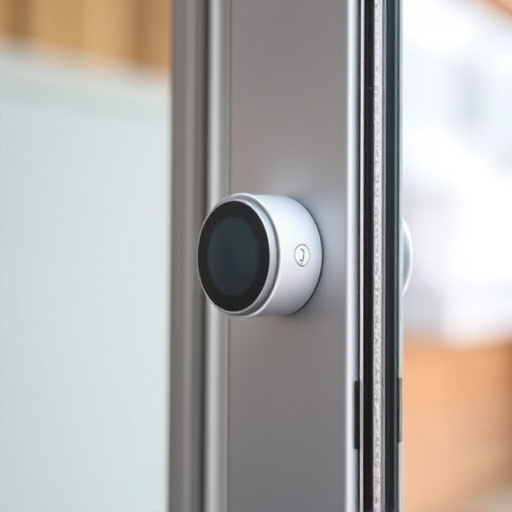 glass break sensor on sliding door