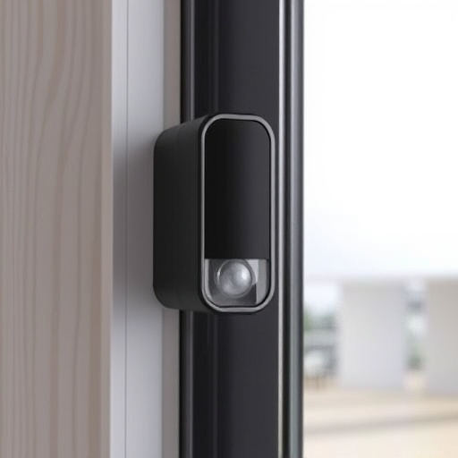 glass break sensor on sliding door