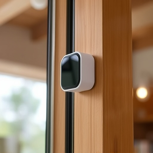 glass break sensor on sliding door