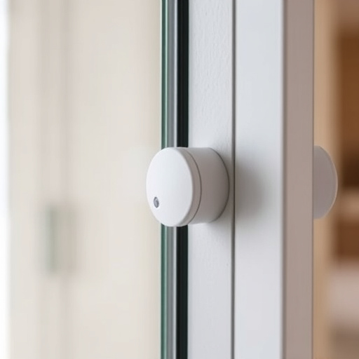 glass break sensor on sliding door