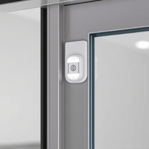 glass break sensor on sliding door